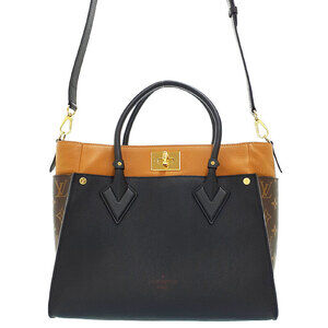 Louis Vuitton Monogram Leather Brown On My Side Bag